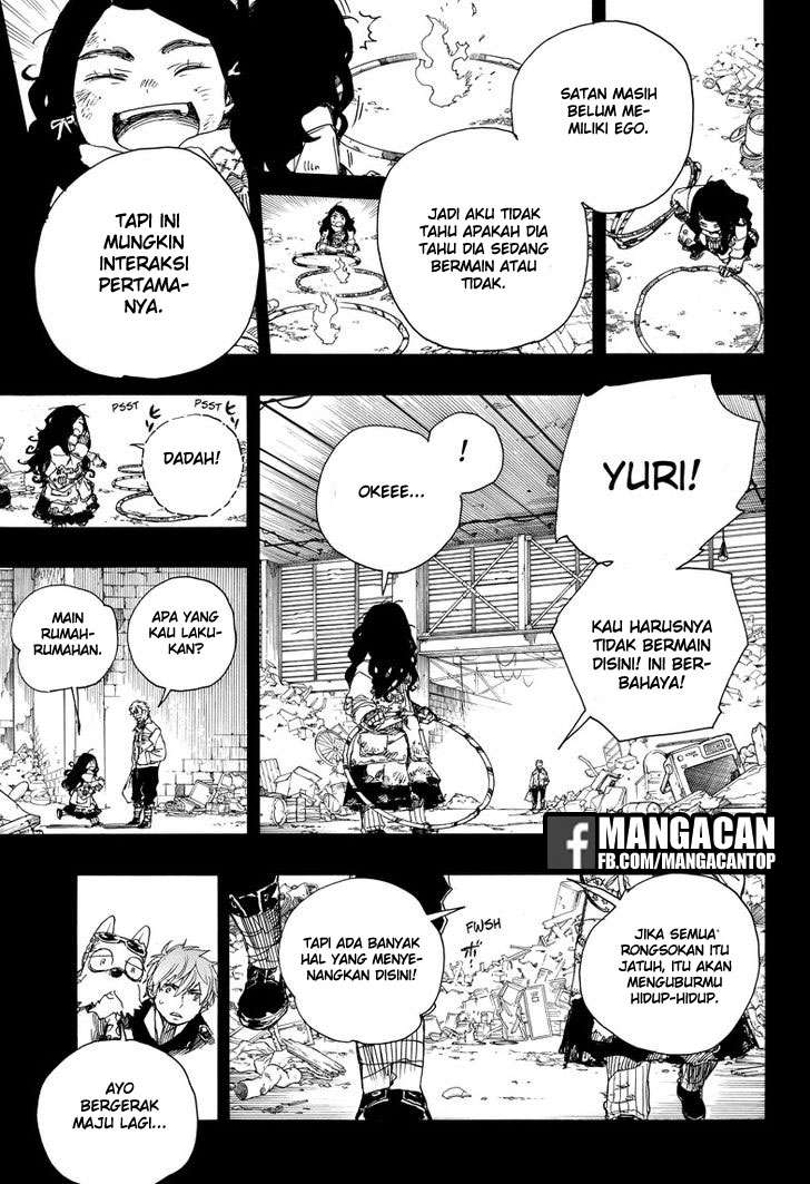 Ao no Exorcist — Chapter 100, halaman 17