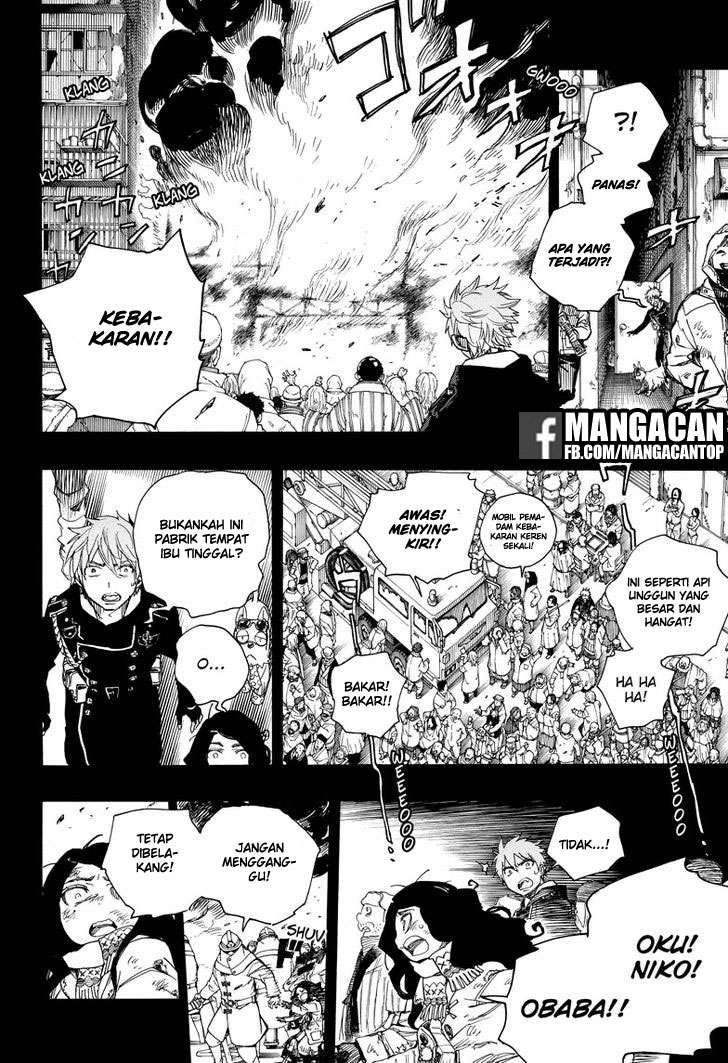 Ao no Exorcist — Chapter 100, halaman 18