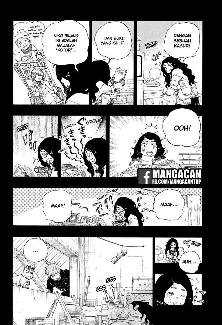 Ao no Exorcist — Chapter 100, halaman 22