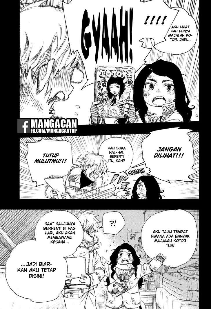 Ao no Exorcist — Chapter 100, halaman 27