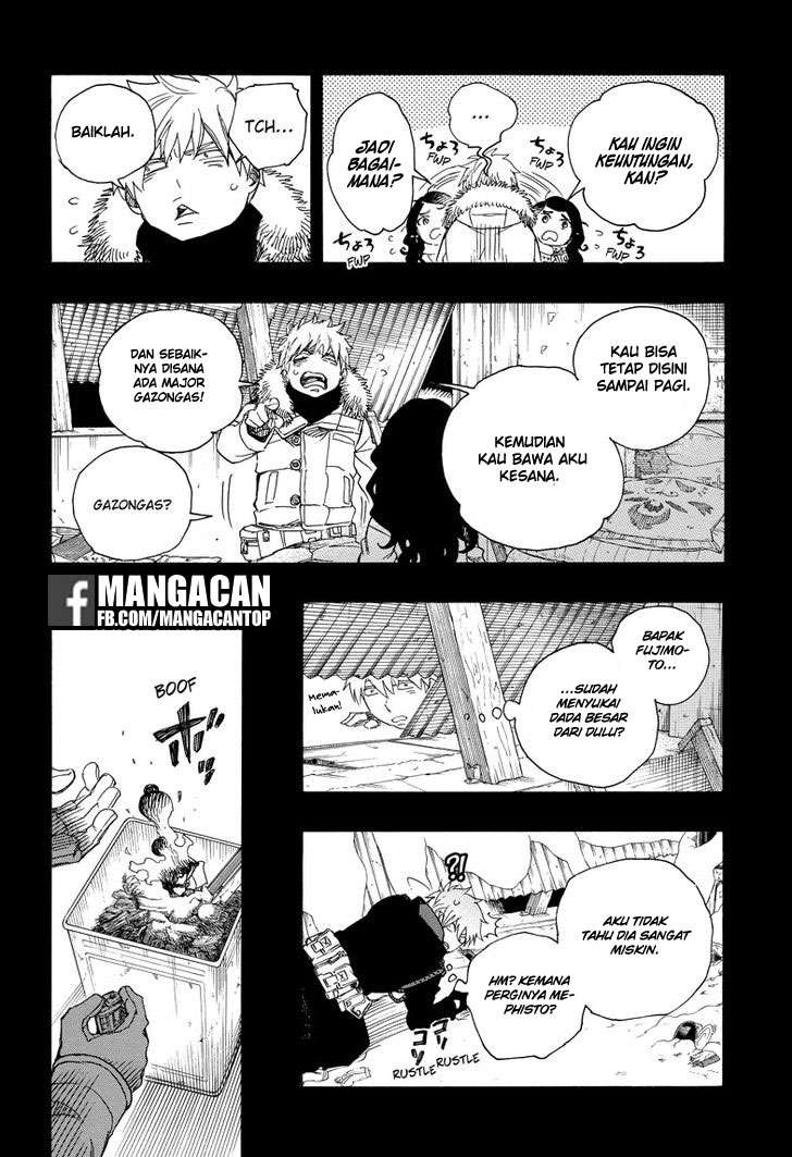 Ao no Exorcist — Chapter 100, halaman 28