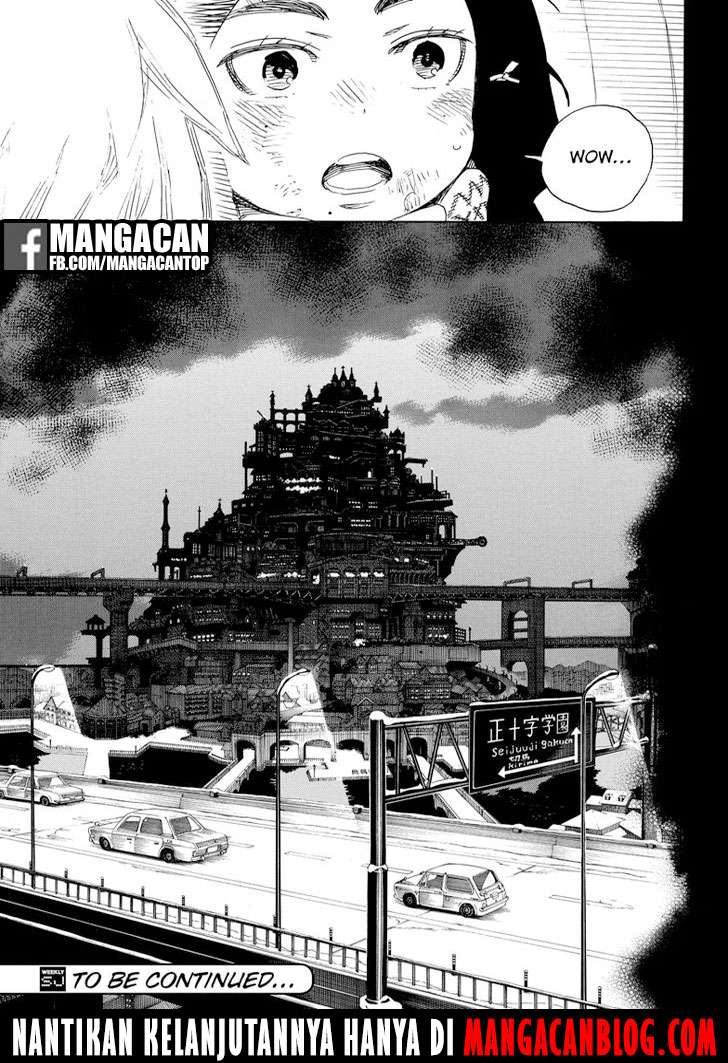 Ao no Exorcist — Chapter 100, halaman 35