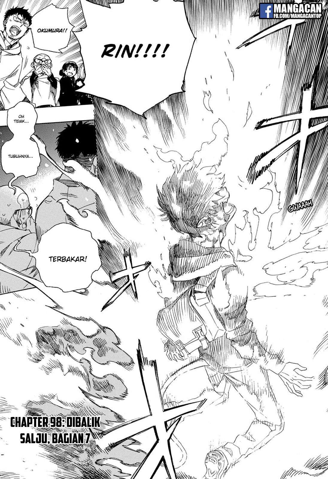 Ao no Exorcist — Chapter 98, halaman 1