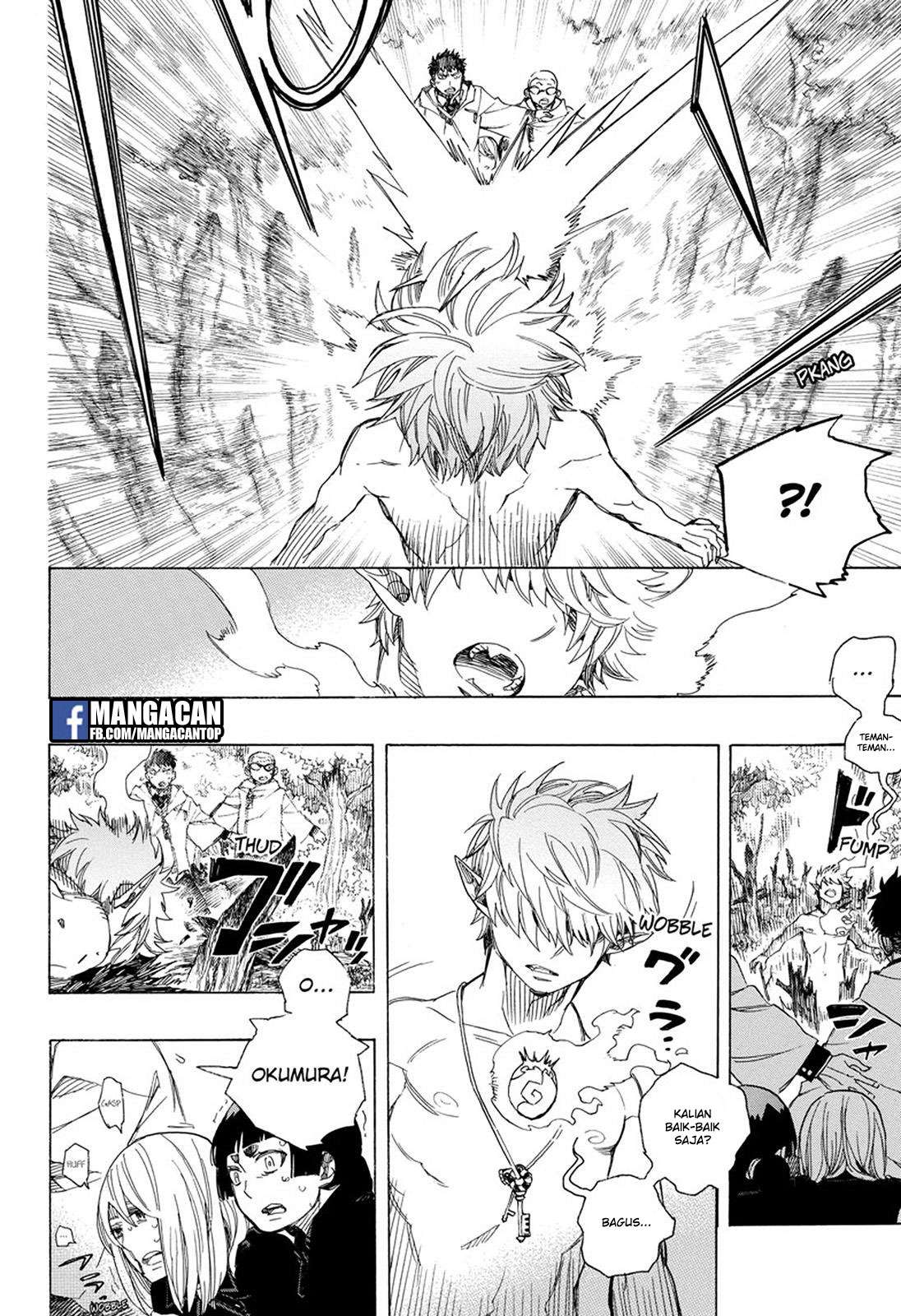 Ao no Exorcist — Chapter 98, halaman 27