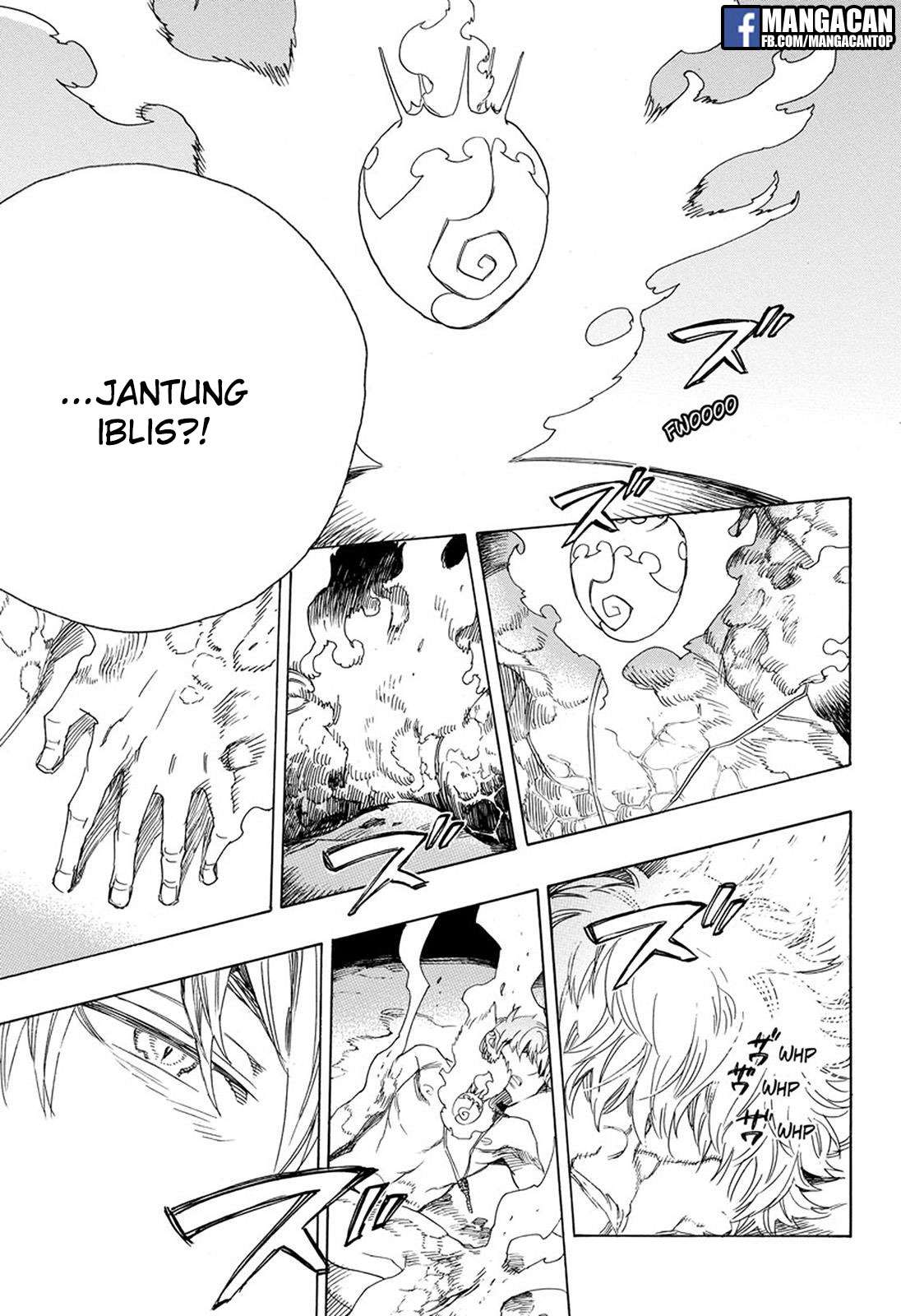 Ao no Exorcist — Chapter 98, halaman 7