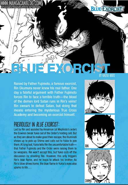 Ao no Exorcist — Chapter 97, halaman 1