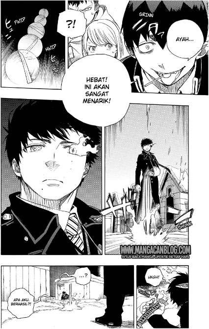 Ao no Exorcist — Chapter 97, halaman 5