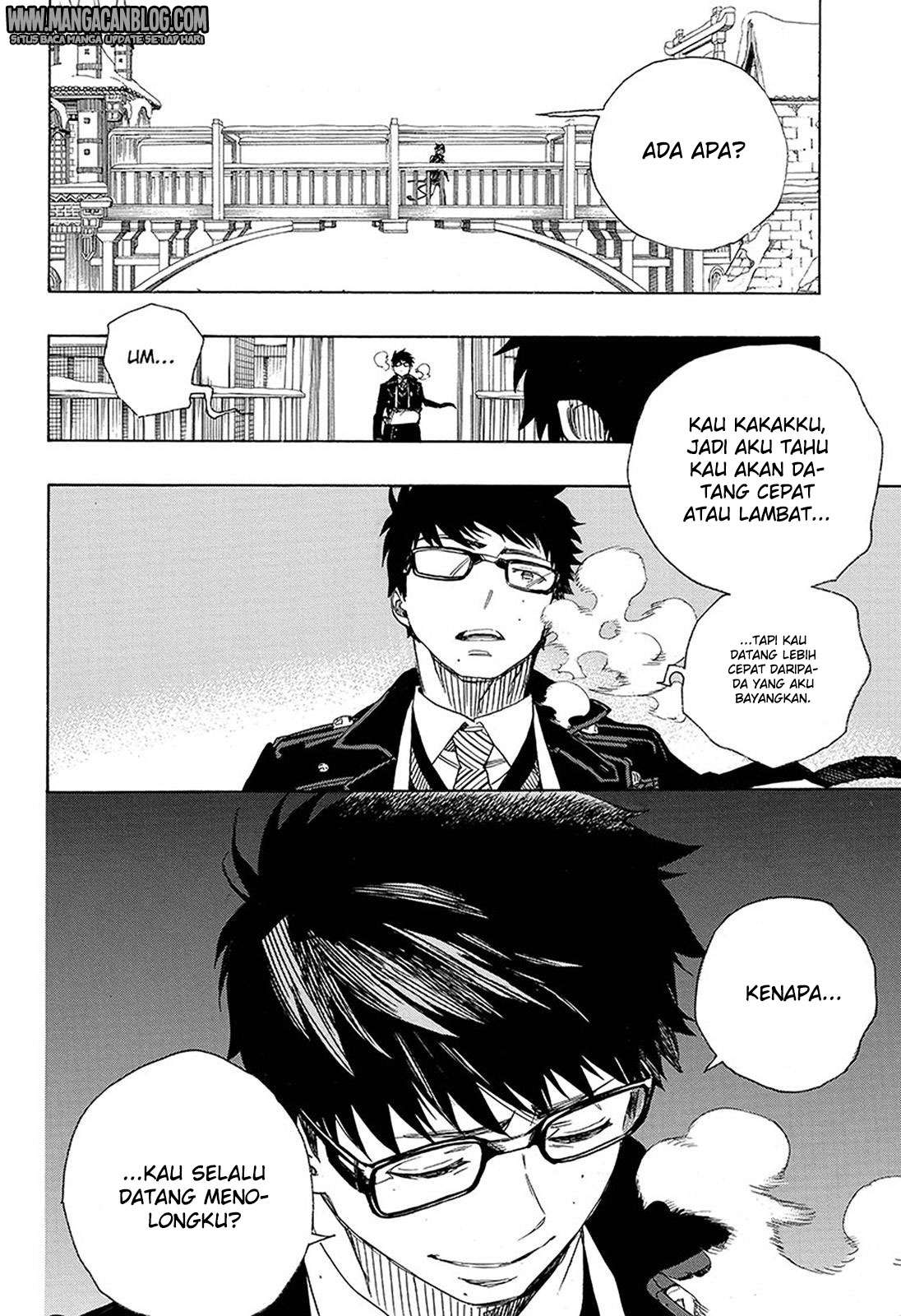 Ao no Exorcist — Chapter 96, halaman 10