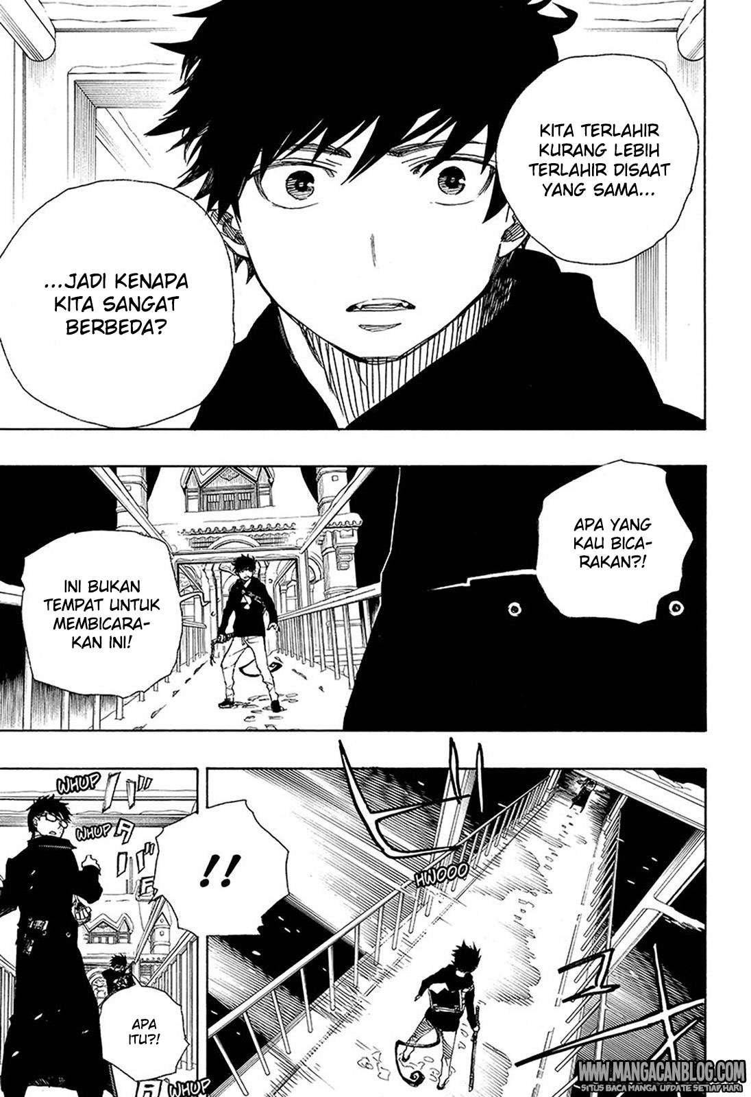 Ao no Exorcist — Chapter 96, halaman 11