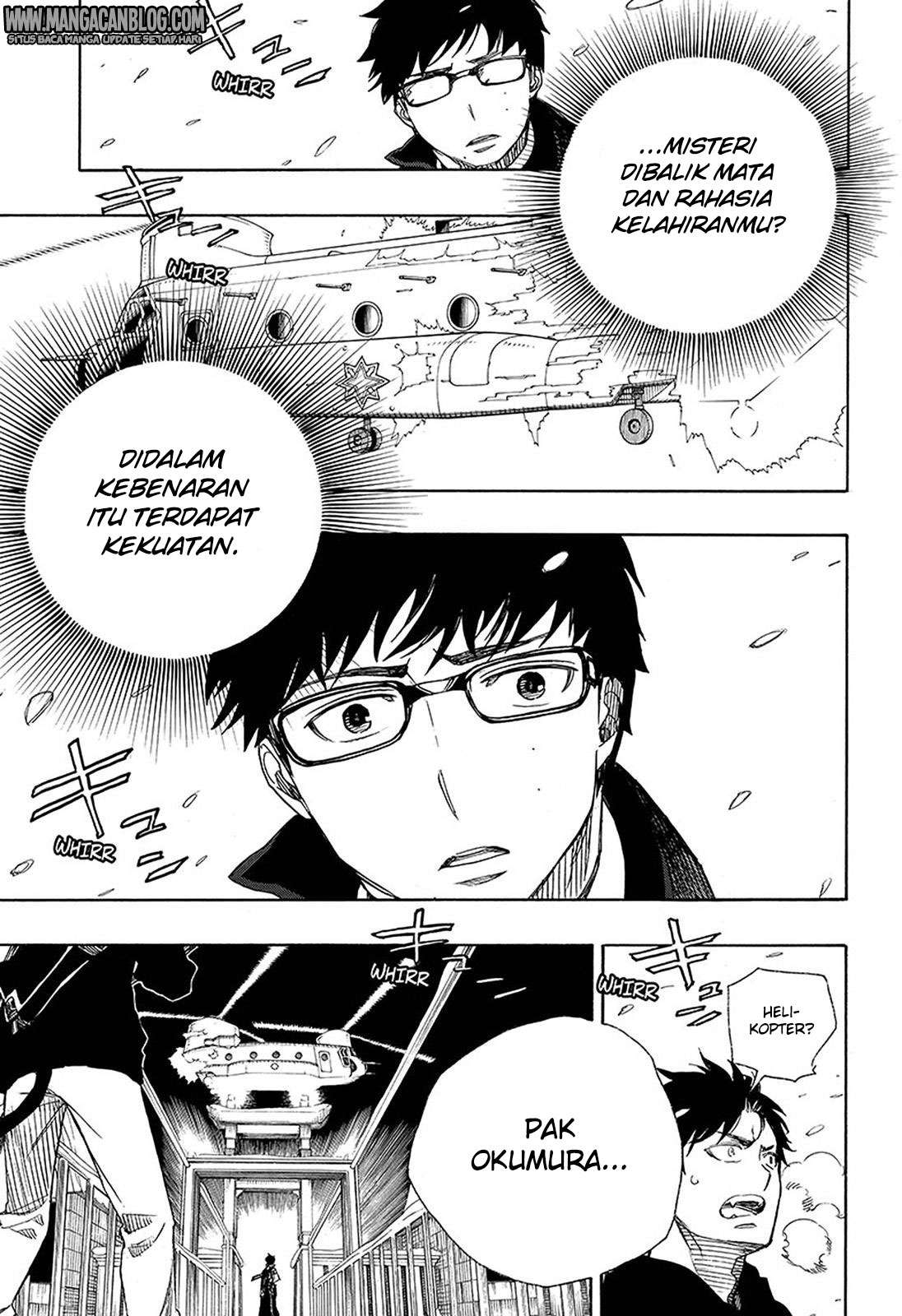 Ao no Exorcist — Chapter 96, halaman 13