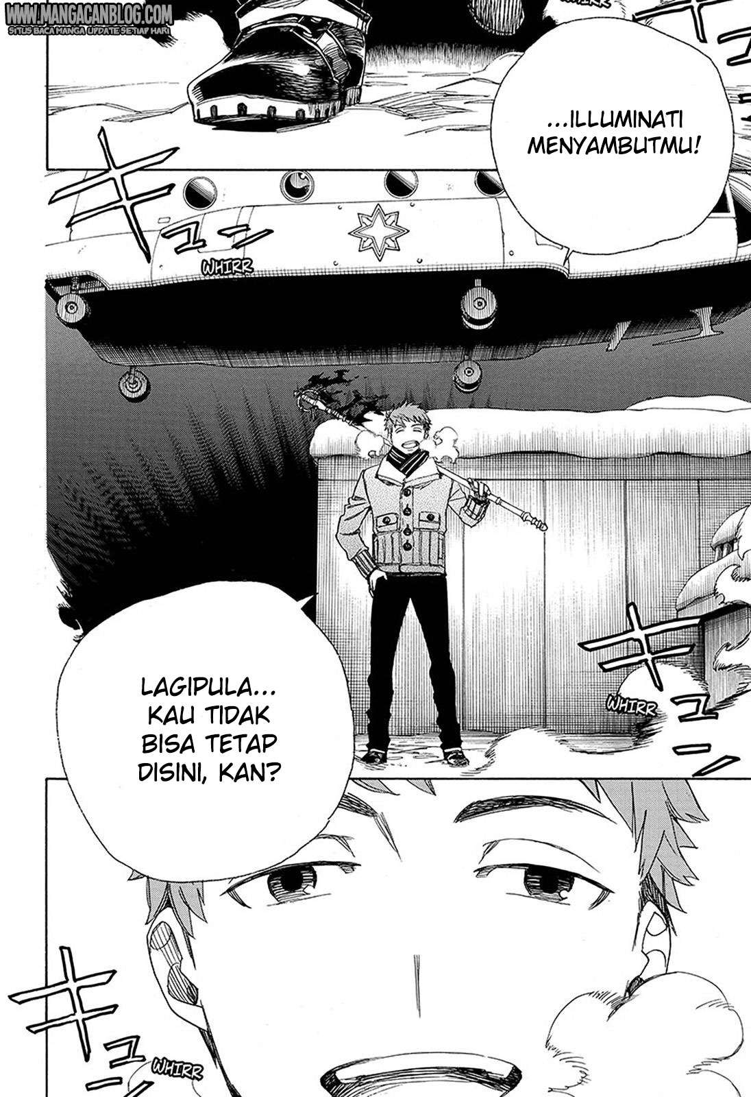 Ao no Exorcist — Chapter 96, halaman 14