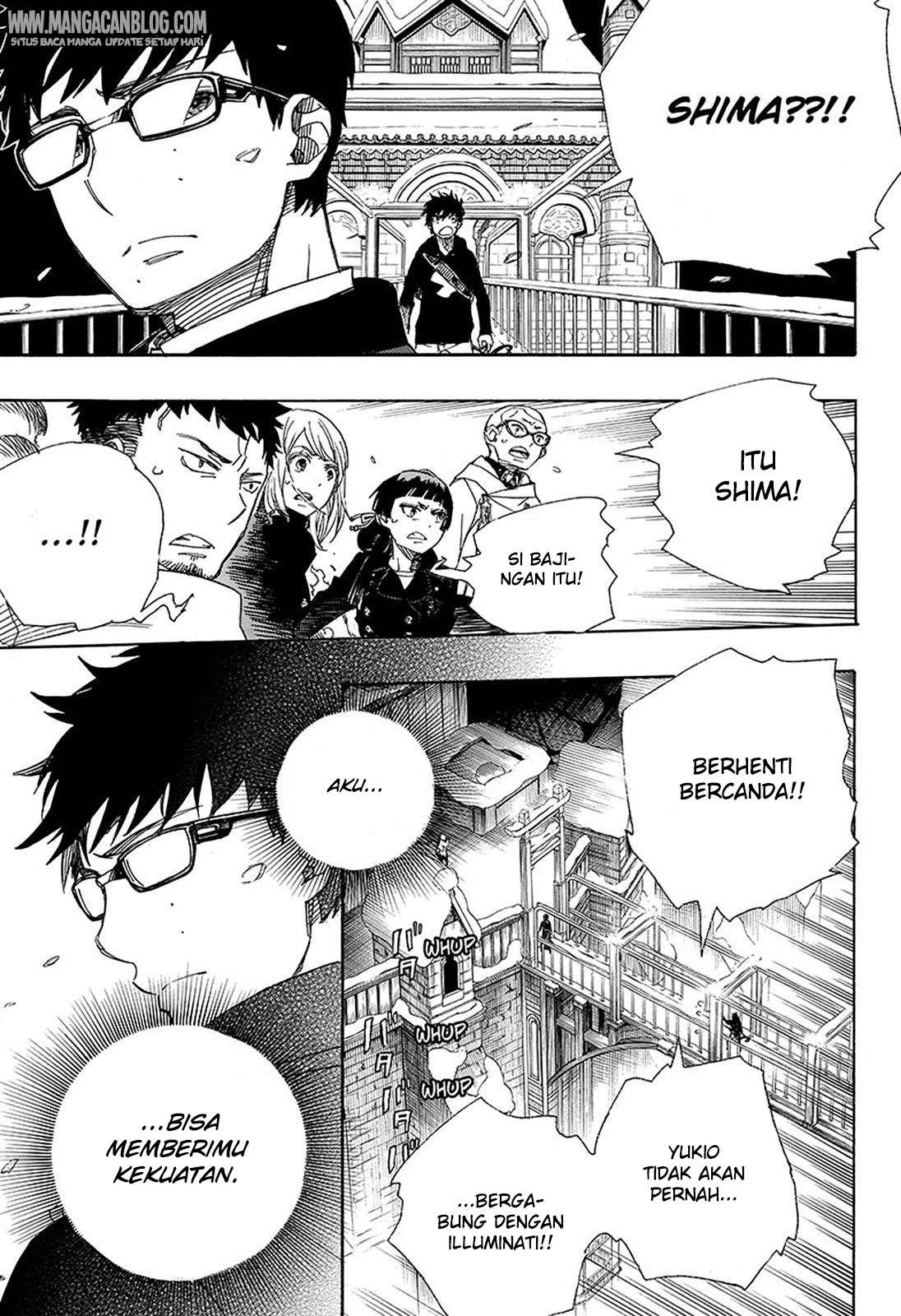 Ao no Exorcist — Chapter 96, halaman 15