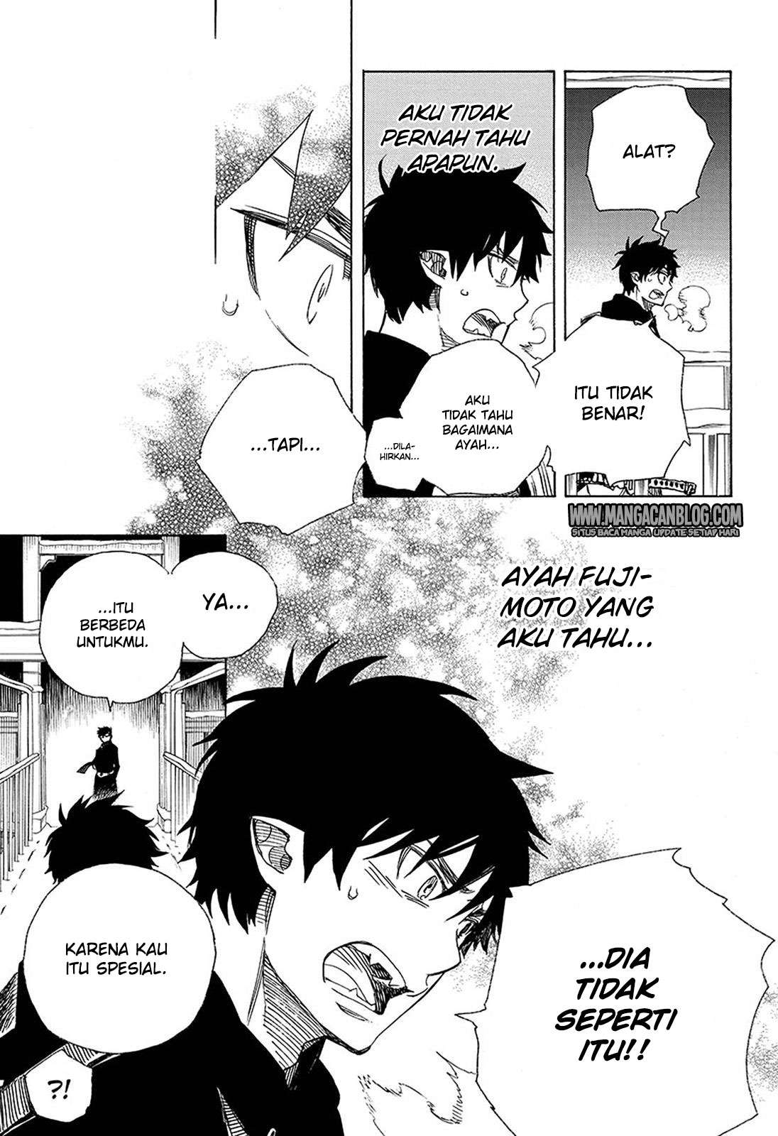 Ao no Exorcist — Chapter 96, halaman 19
