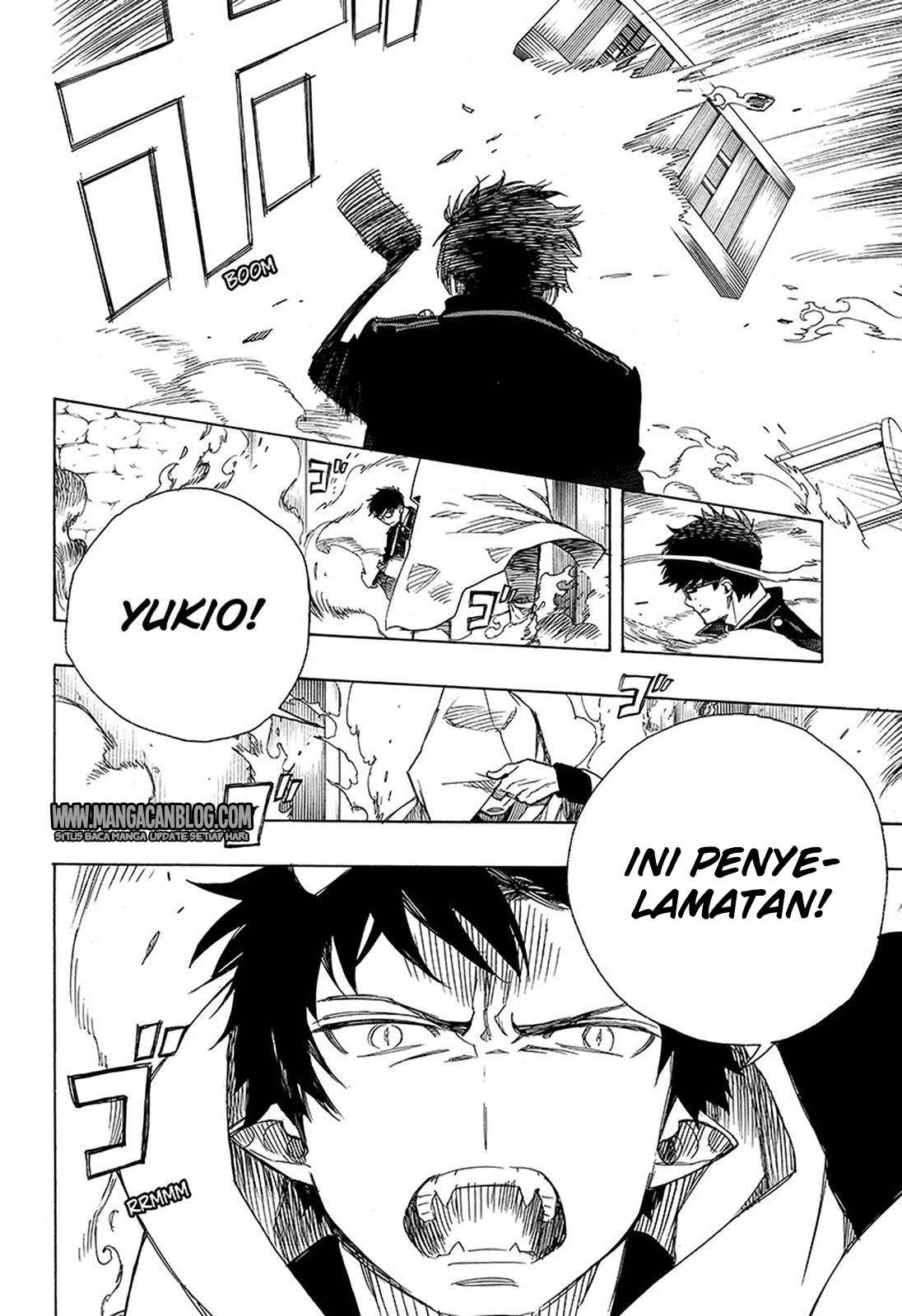 Ao no Exorcist — Chapter 96, halaman 2