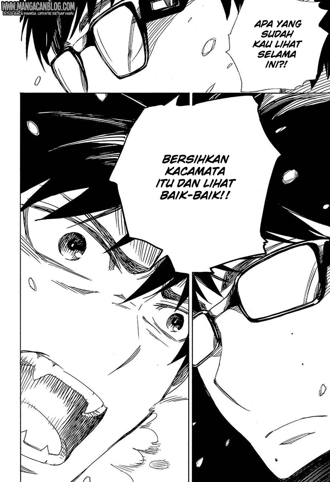 Ao no Exorcist — Chapter 96, halaman 22
