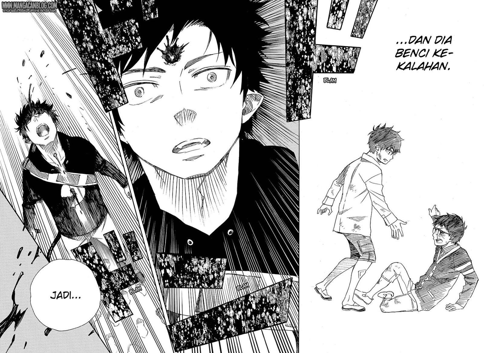 Ao no Exorcist — Chapter 96, halaman 26