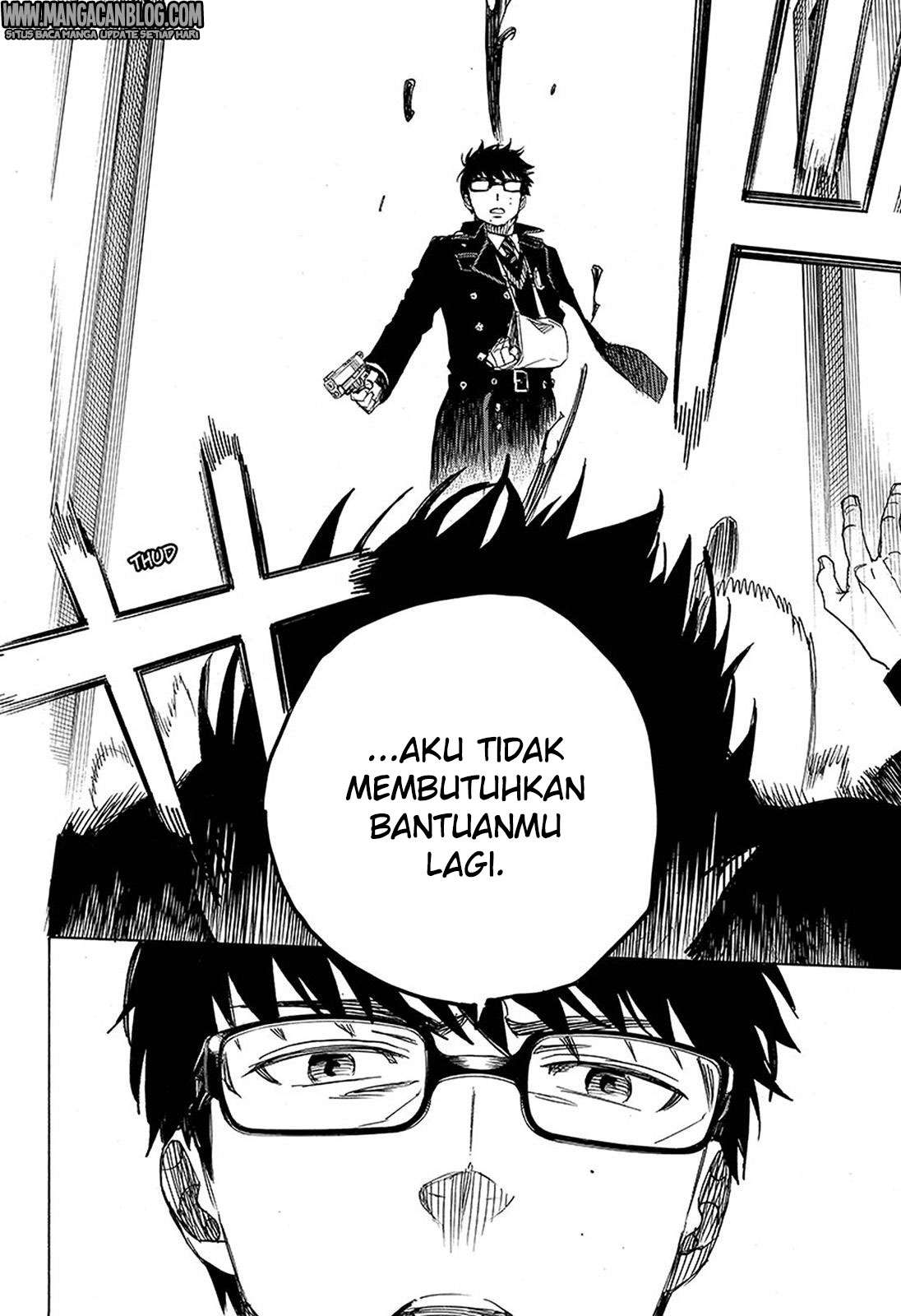Ao no Exorcist — Chapter 96, halaman 27