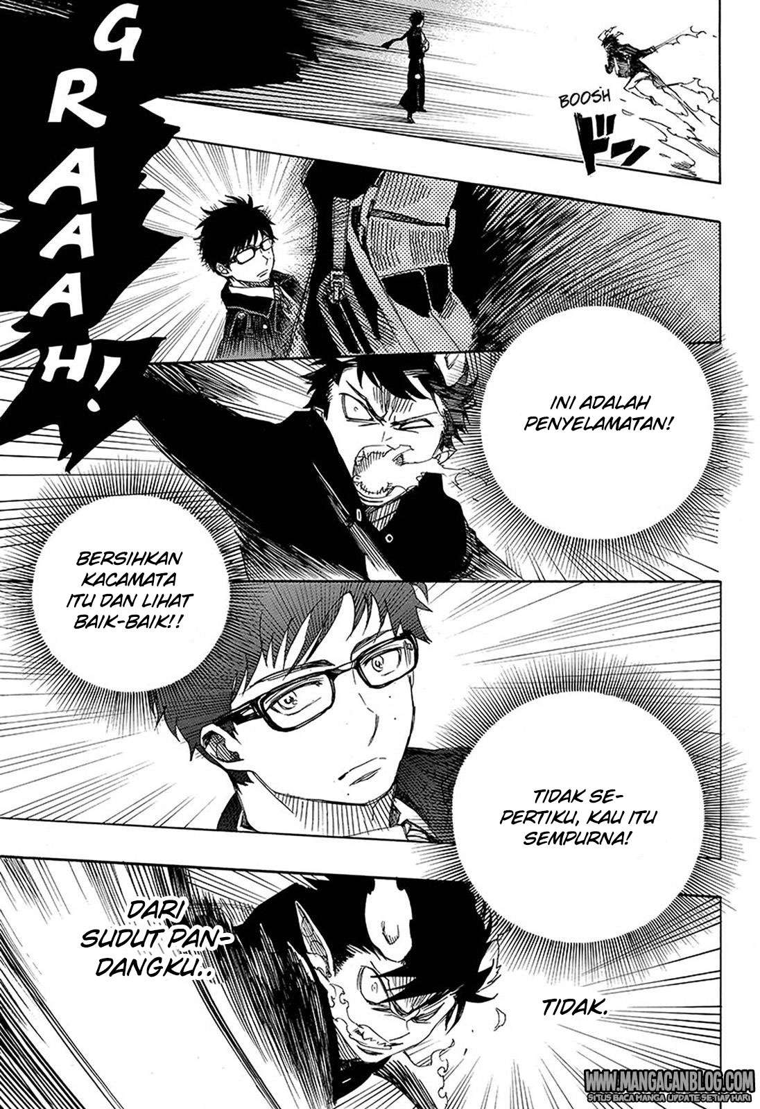Ao no Exorcist — Chapter 96, halaman 32