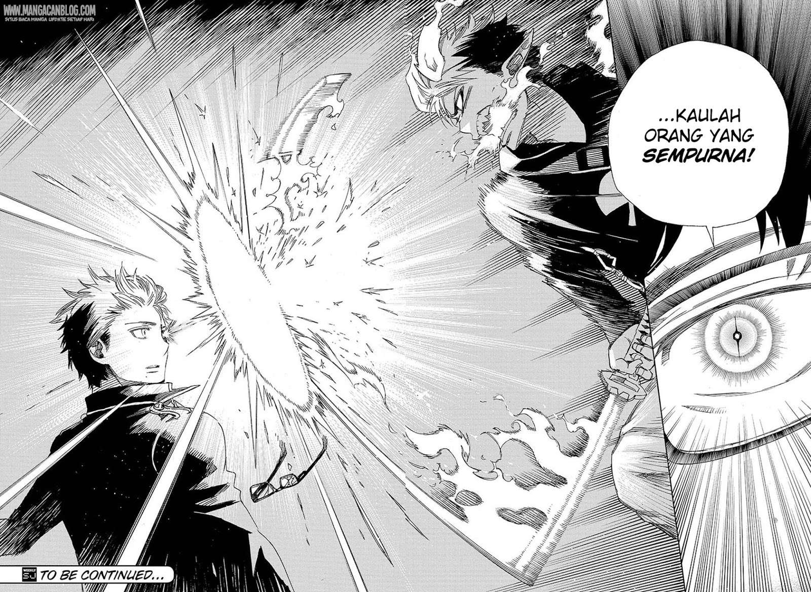 Ao no Exorcist — Chapter 96, halaman 33