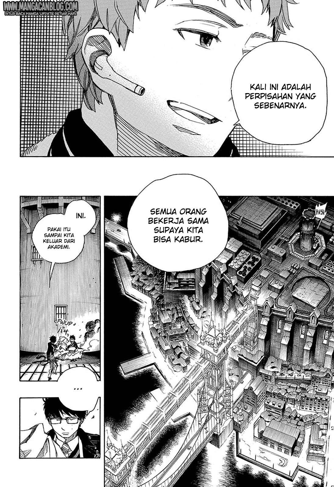 Ao no Exorcist — Chapter 96, halaman 8