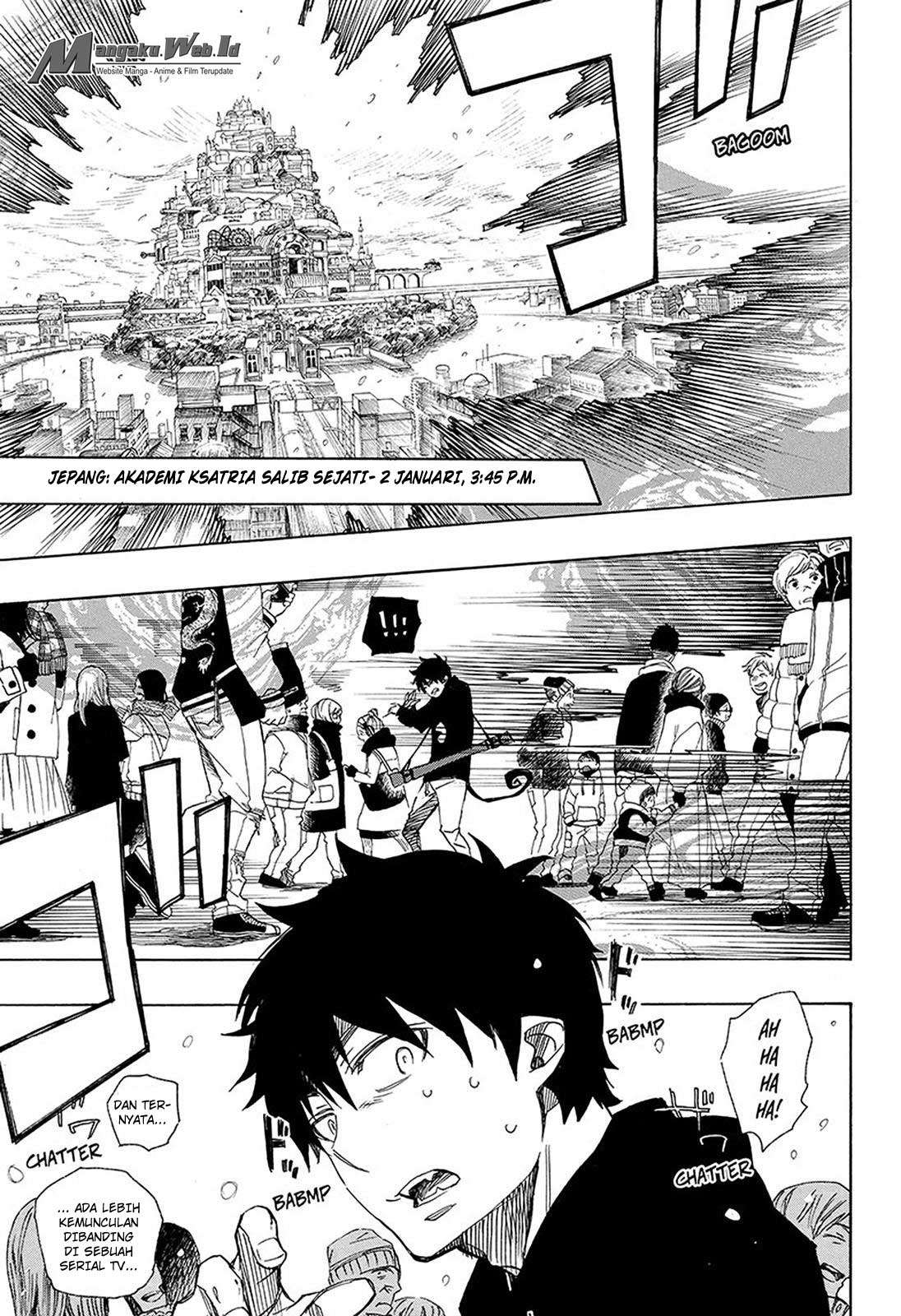 Ao no Exorcist — Chapter 95, halaman 15