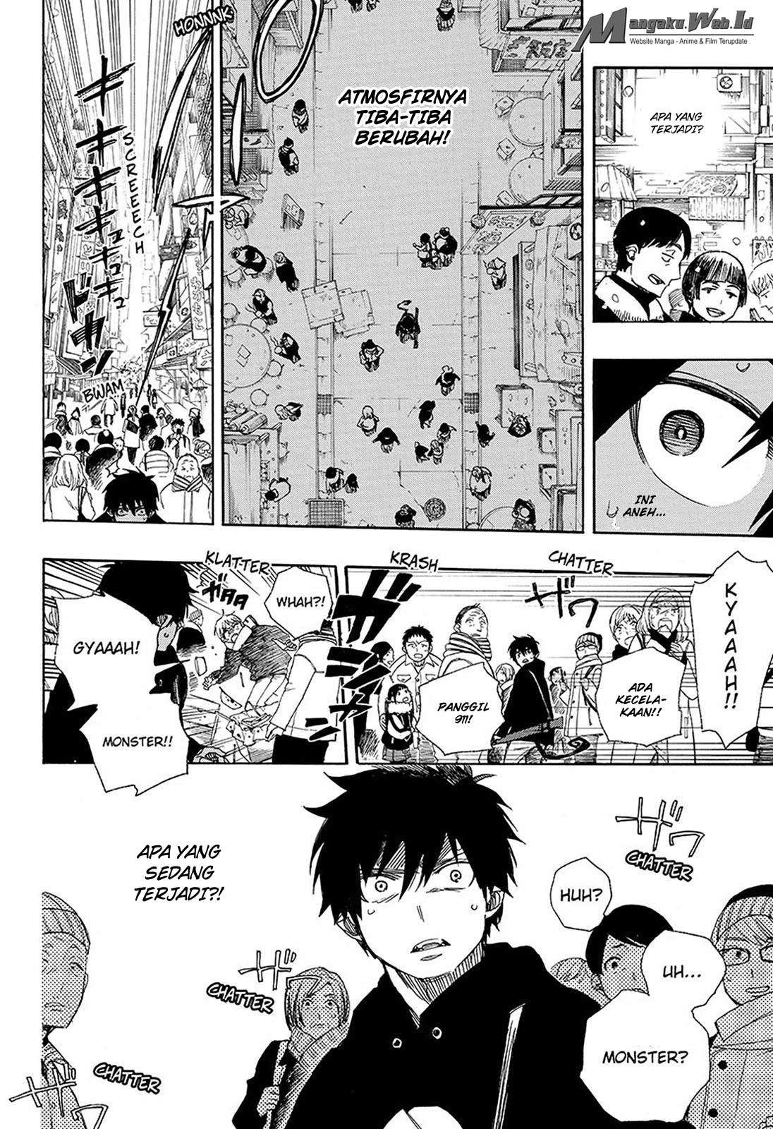 Ao no Exorcist — Chapter 95, halaman 16