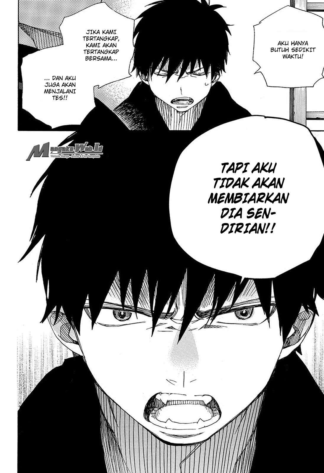 Ao no Exorcist — Chapter 95, halaman 28