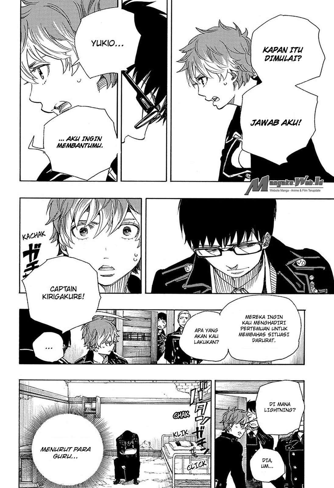 Ao no Exorcist — Chapter 95, halaman 30
