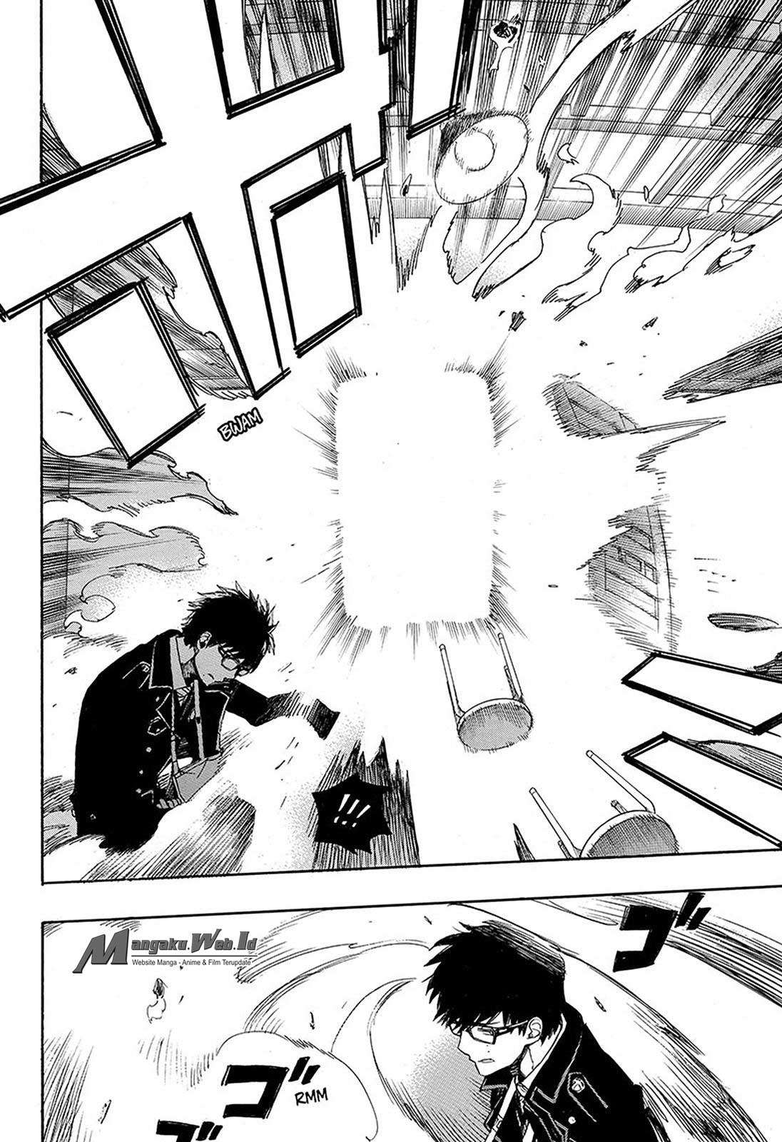 Ao no Exorcist — Chapter 95, halaman 34