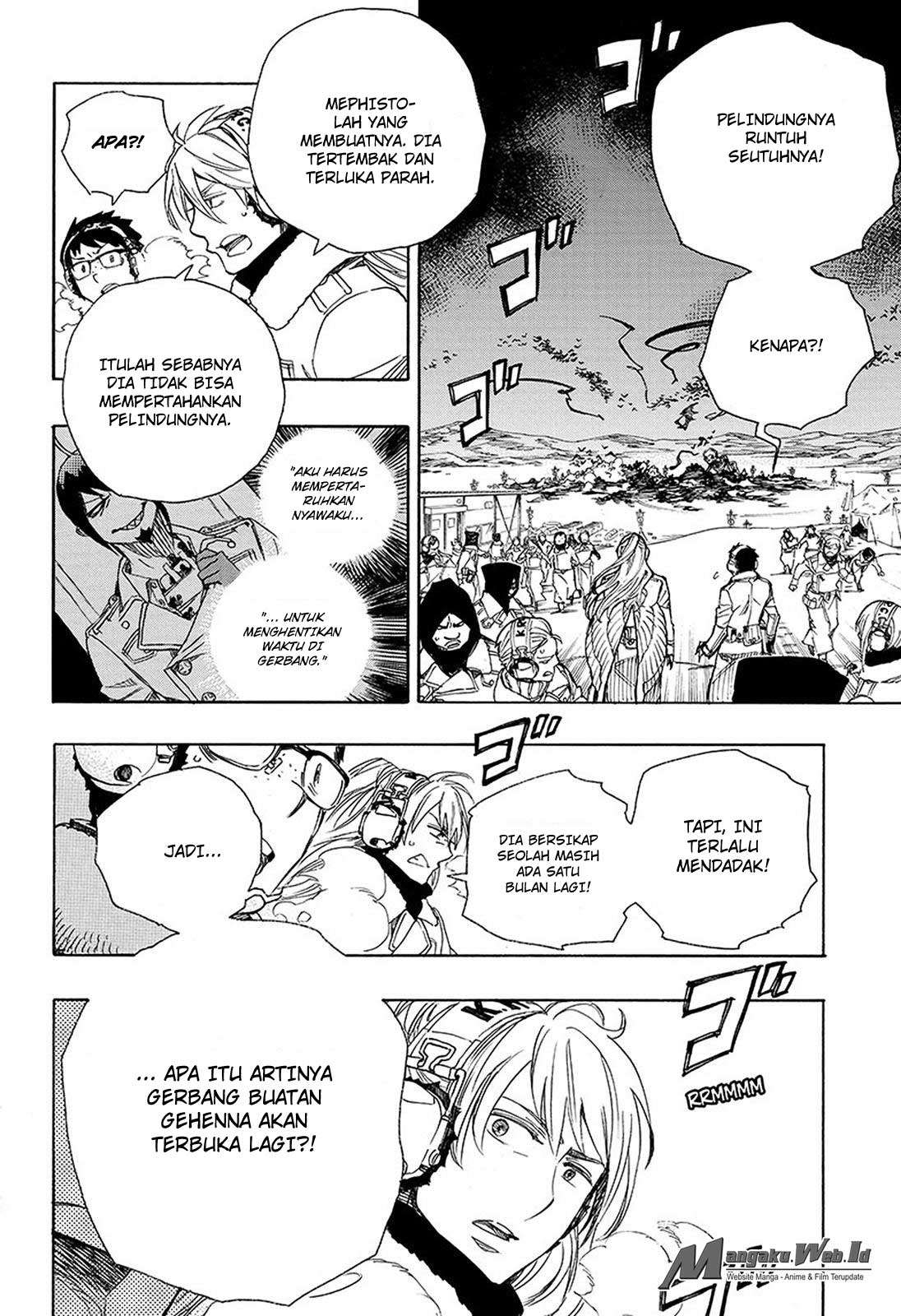 Ao no Exorcist — Chapter 95, halaman 7