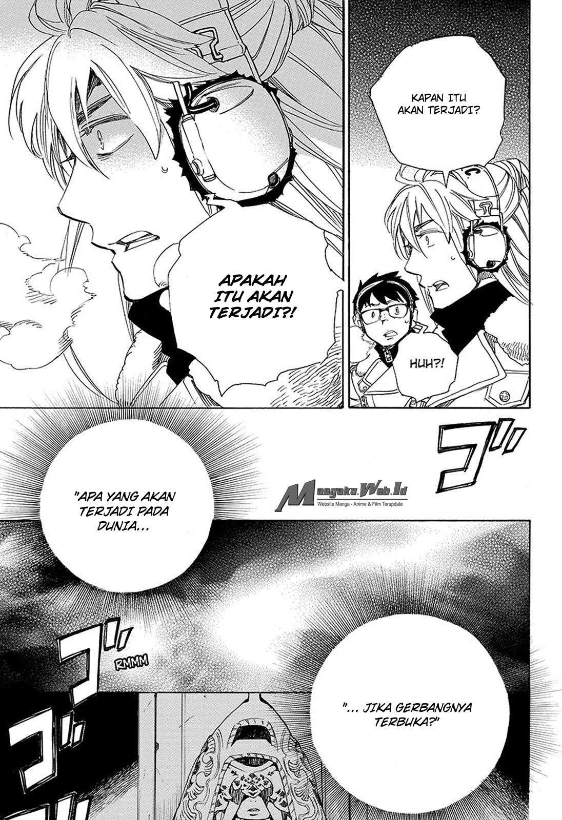 Ao no Exorcist — Chapter 95, halaman 8