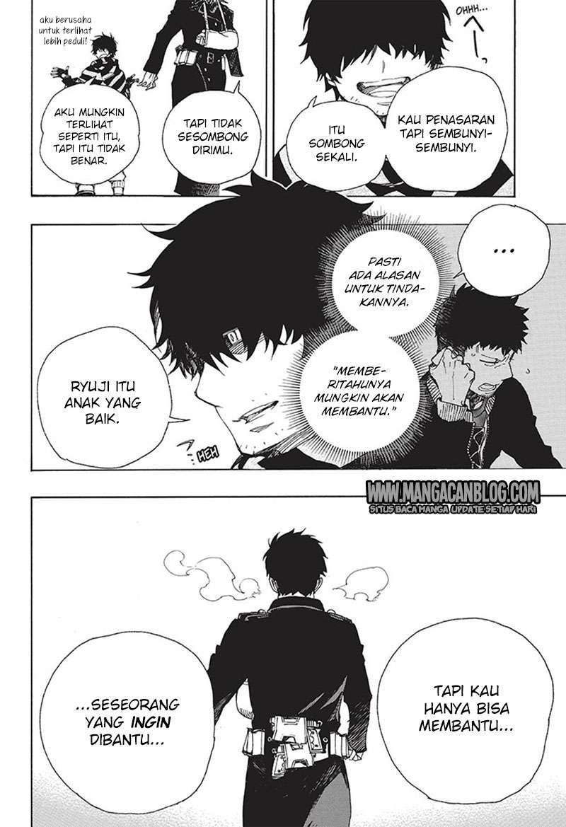 Ao no Exorcist — Chapter 92, halaman 21