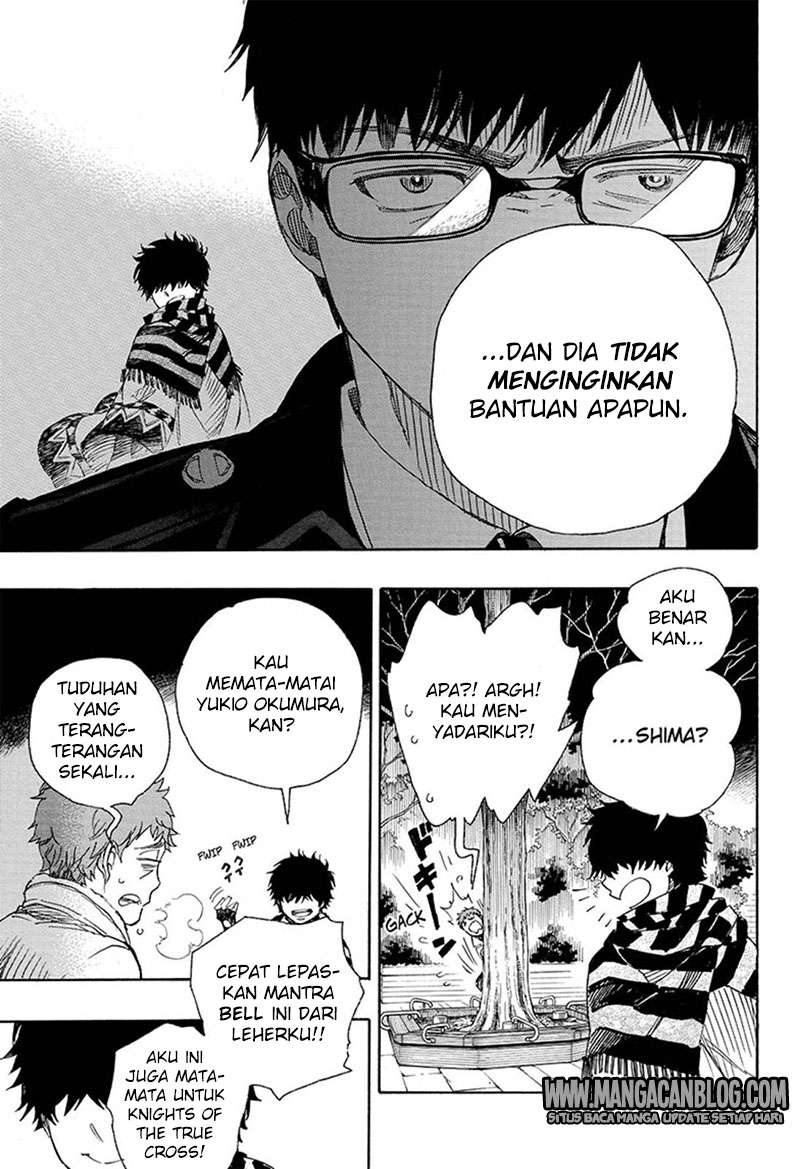 Ao no Exorcist — Chapter 92, halaman 22