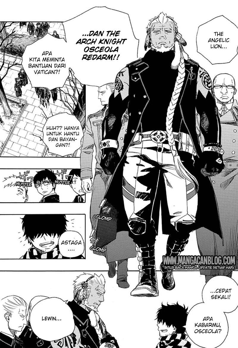 Ao no Exorcist — Chapter 92, halaman 24