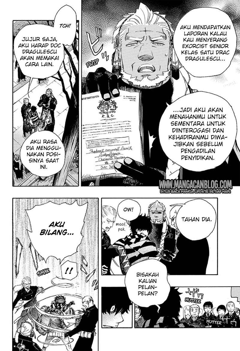 Ao no Exorcist — Chapter 92, halaman 25