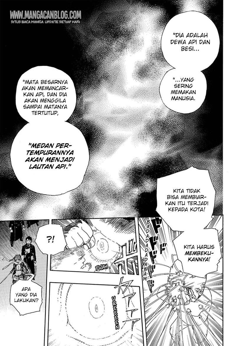 Ao no Exorcist — Chapter 92, halaman 9