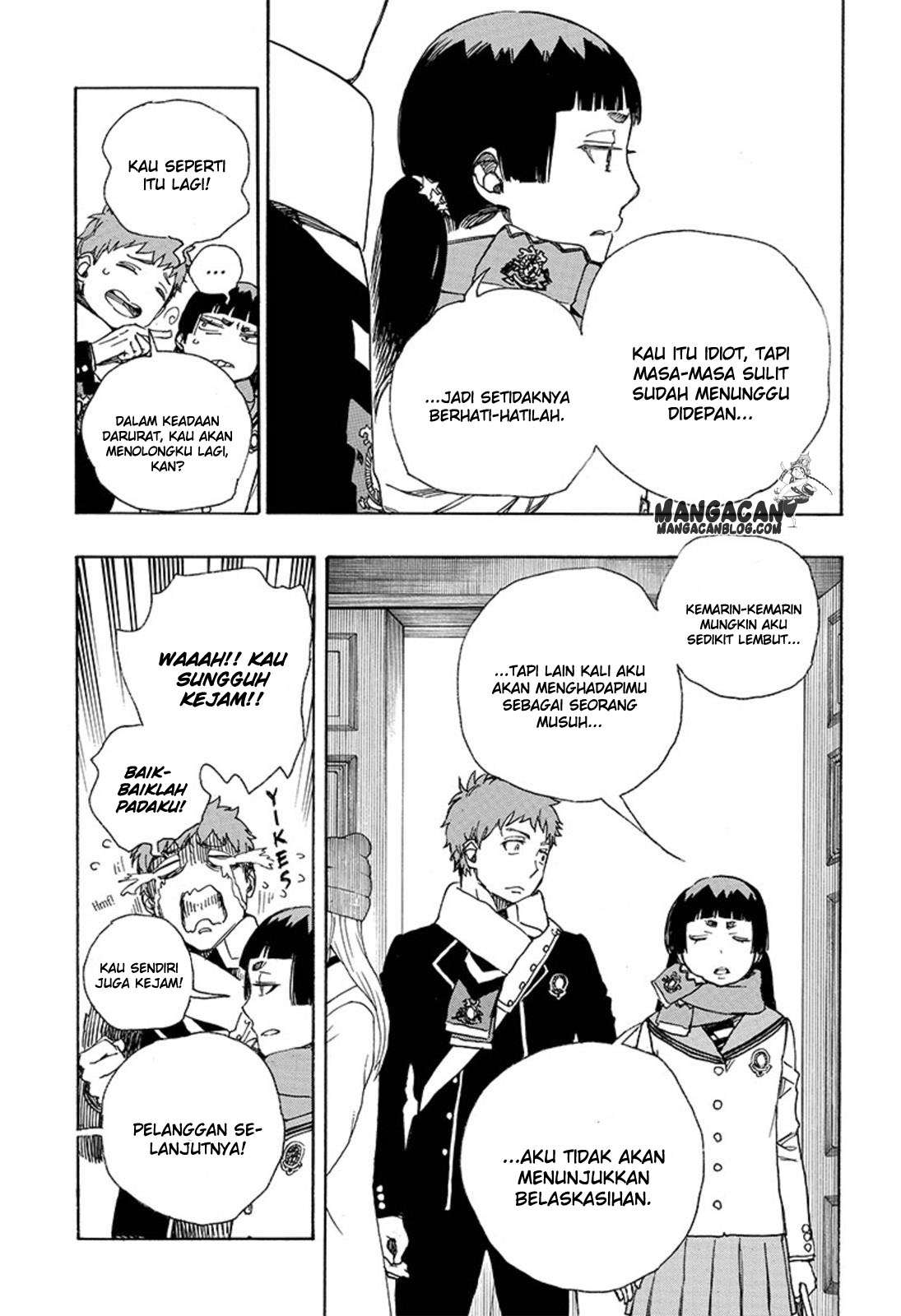 Ao no Exorcist — Chapter 88, halaman 15