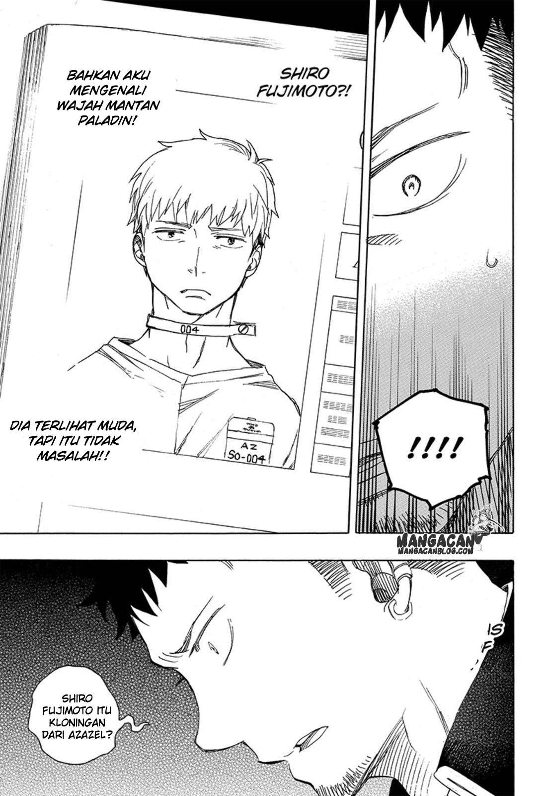 Ao no Exorcist — Chapter 88, halaman 21