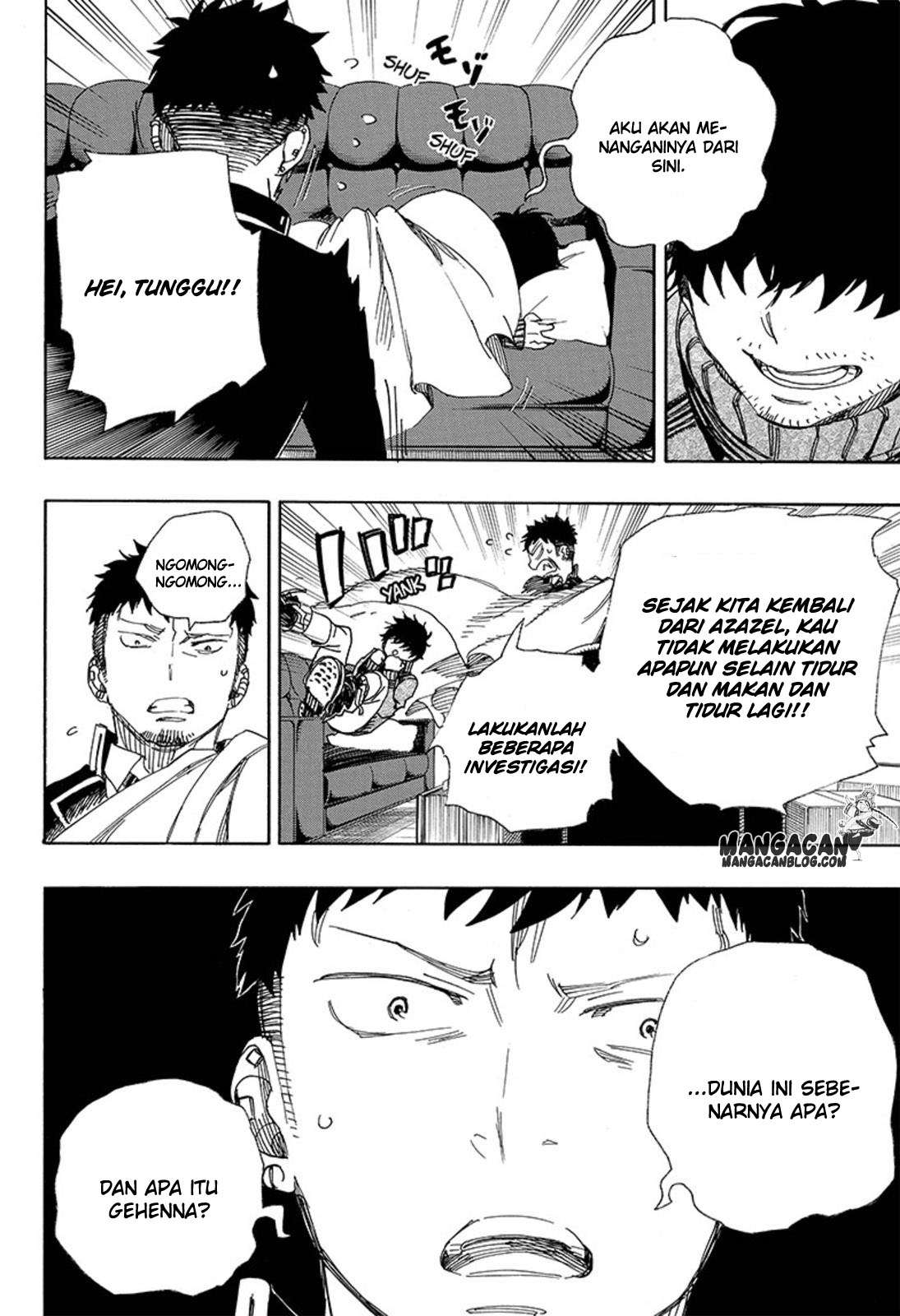 Ao no Exorcist — Chapter 88, halaman 24