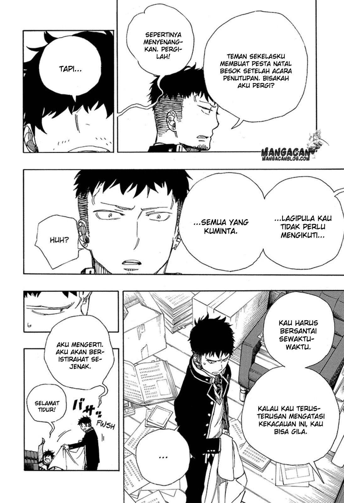 Ao no Exorcist — Chapter 88, halaman 26