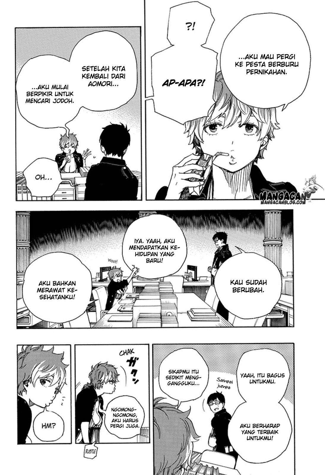 Ao no Exorcist — Chapter 88, halaman 28