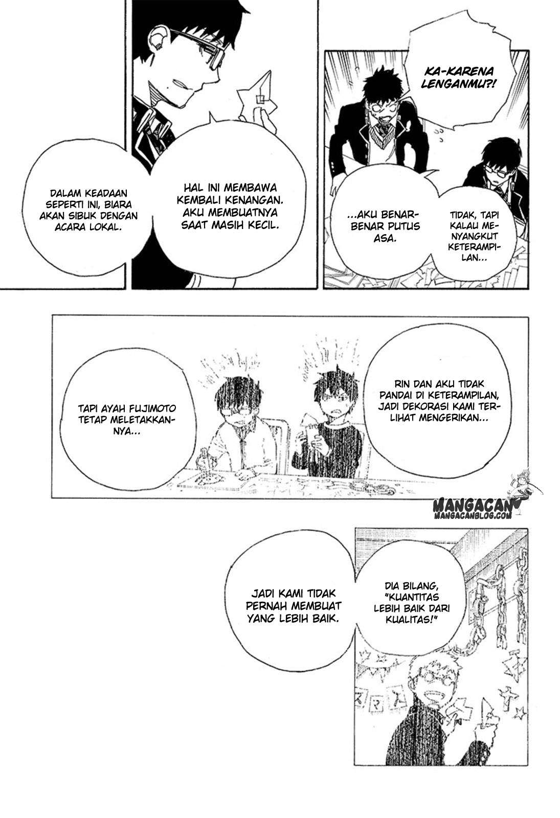 Ao no Exorcist — Chapter 88, halaman 31