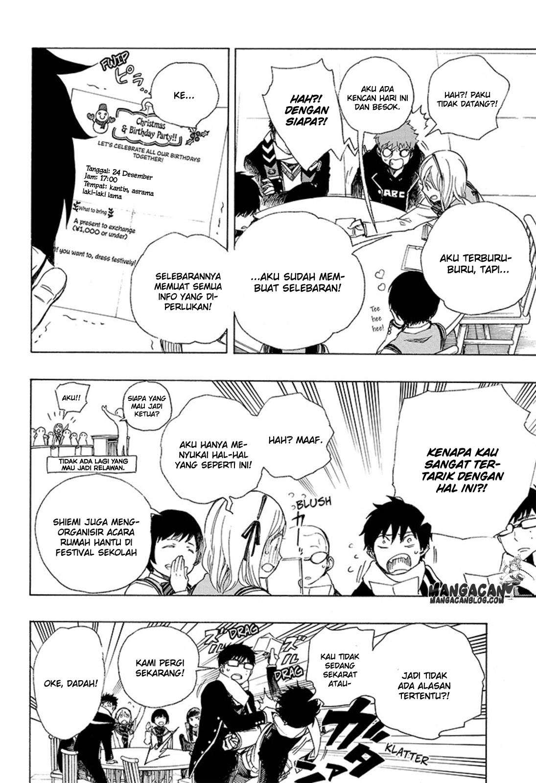 Ao no Exorcist — Chapter 88, halaman 8