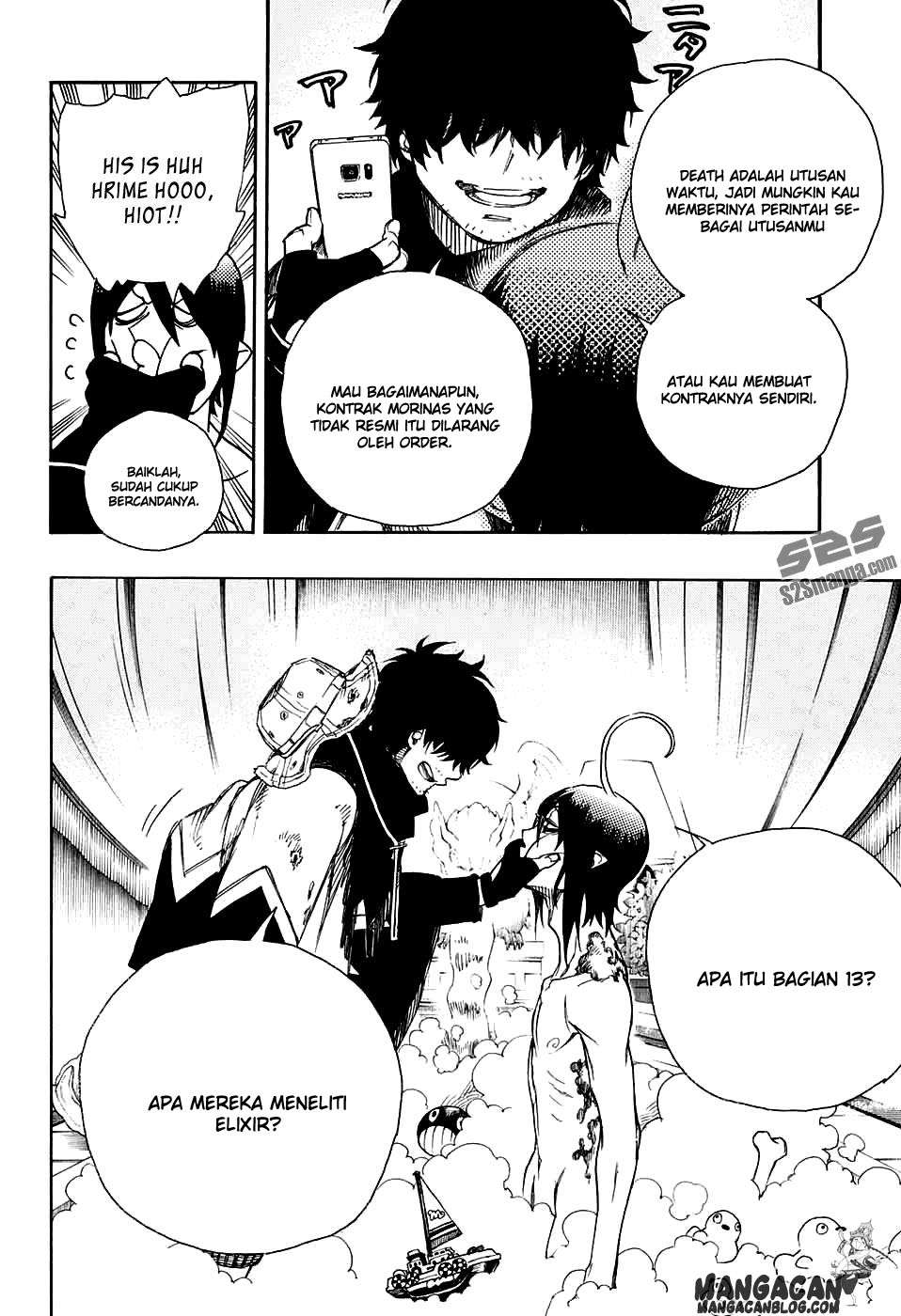 Ao no Exorcist — Chapter 84, halaman 12