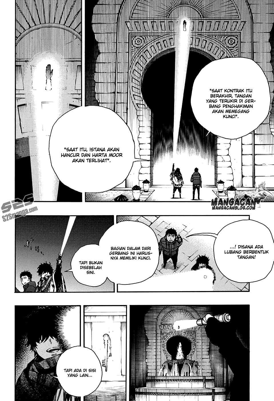 Ao no Exorcist — Chapter 84, halaman 16