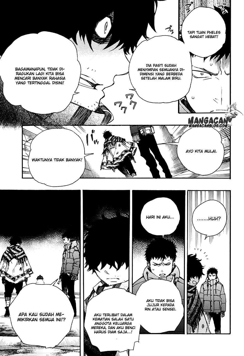 Ao no Exorcist — Chapter 84, halaman 29