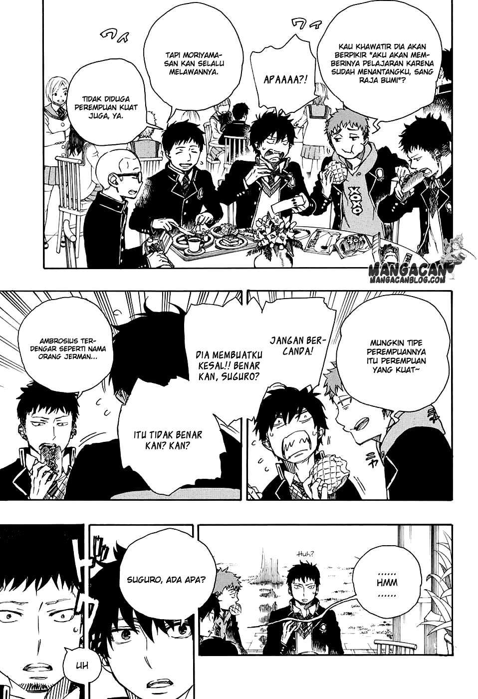 Ao no Exorcist — Chapter 84, halaman 5