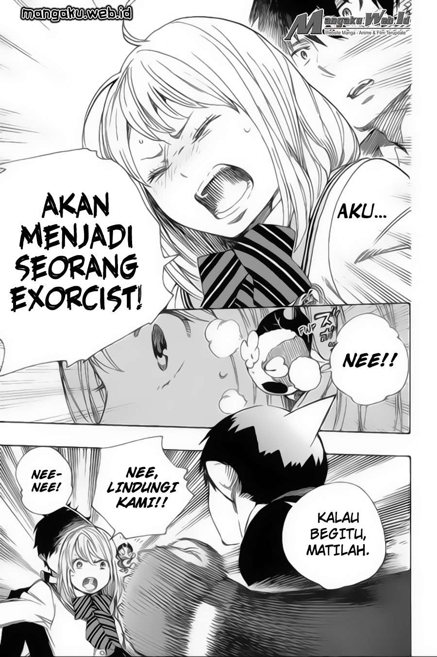Ao no Exorcist — Chapter 83, halaman 10