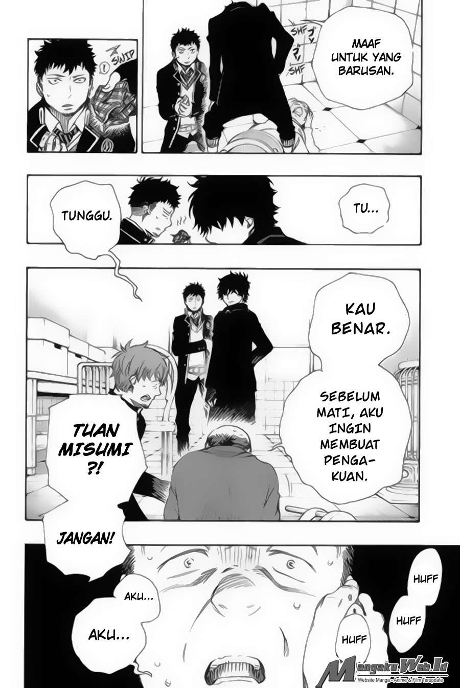 Ao no Exorcist — Chapter 83, halaman 31