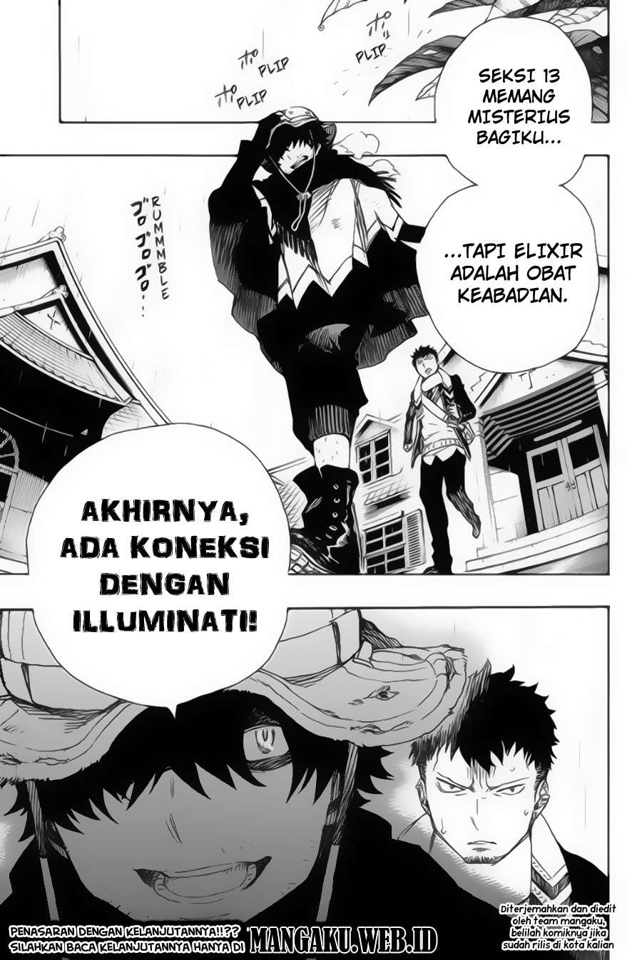 Ao no Exorcist — Chapter 83, halaman 36